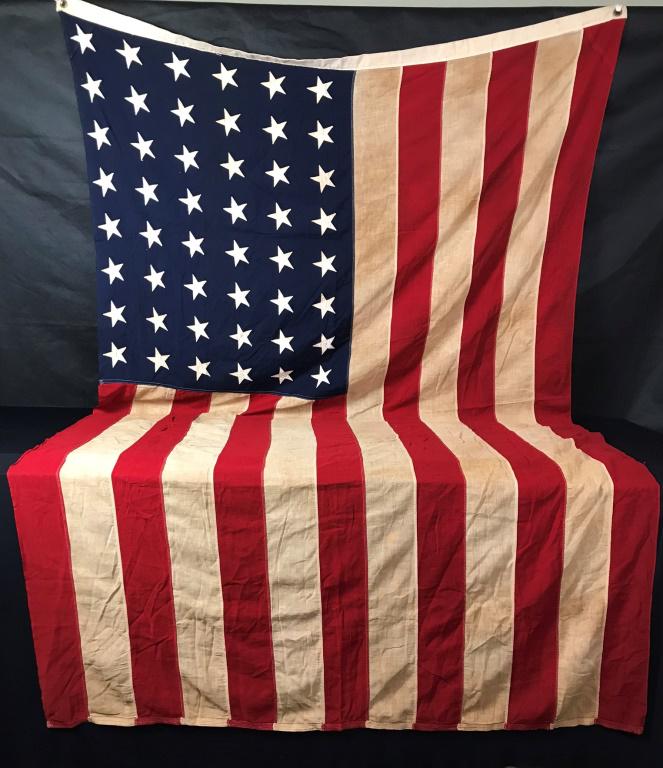 48 Star Wool Flag Sewn Stars (1 of 2)