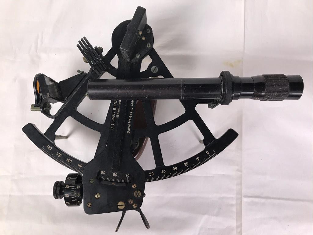WWII David White Naval Sextant 1943 (1 of 6)