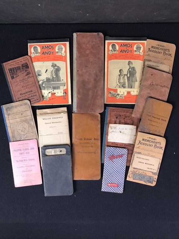 Account, Receipt Books & Note Pad Early 1900 (1 of 5)