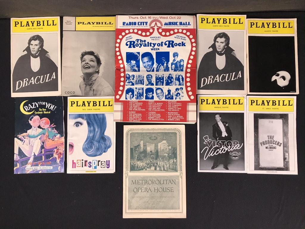 Playbill and Theater Programs (1 of 1)