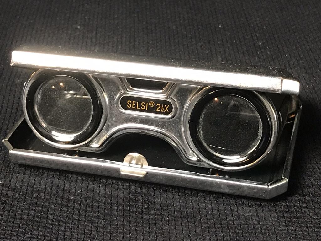 Selsi 2.5X Folding Opera Glasses, Japan (1 of 2)