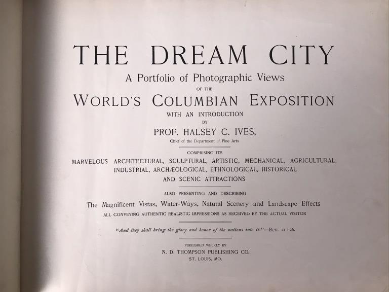 The Dream City 1893 World's Columbia Exposition (1 of 12)