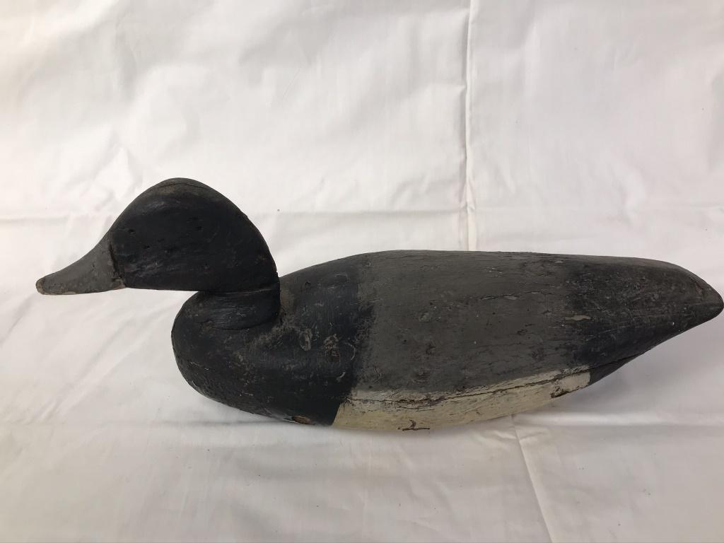 Blue Bill Duck Decoy, Vintage (1 of 3)