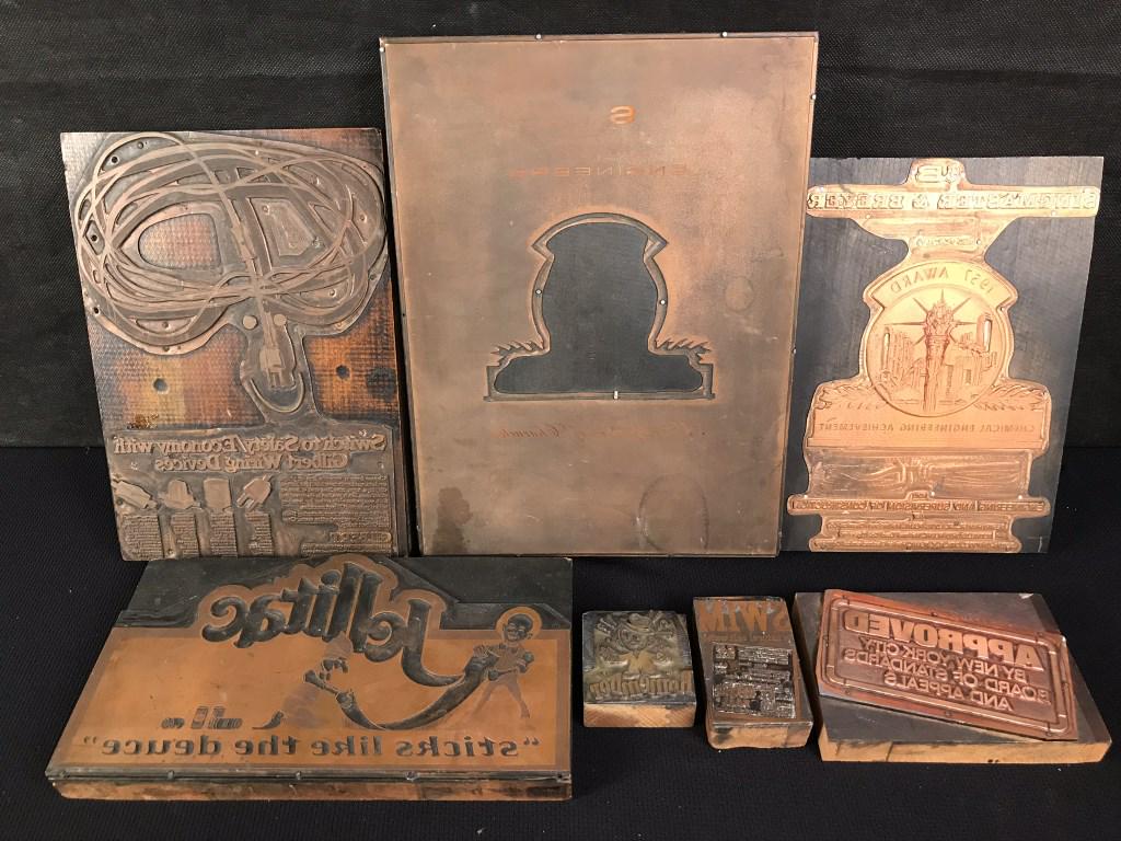 Copper Printing Blocks (6) (1 of 7)