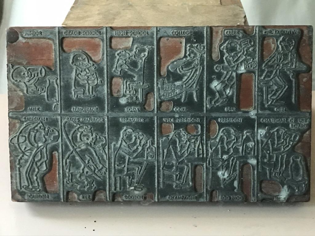 Copper Printing Block Preferred Beverage by Age (1 of 5)