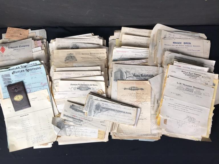 Store Receipts & Cancelled Check (1 of 7)