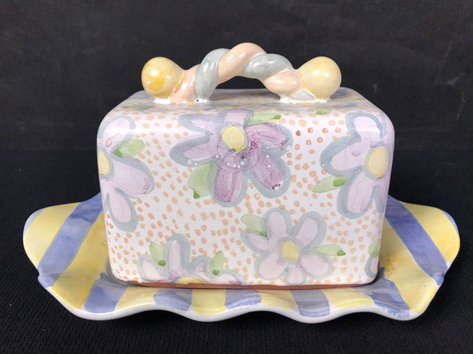Mackenzie Childs Butter Dish