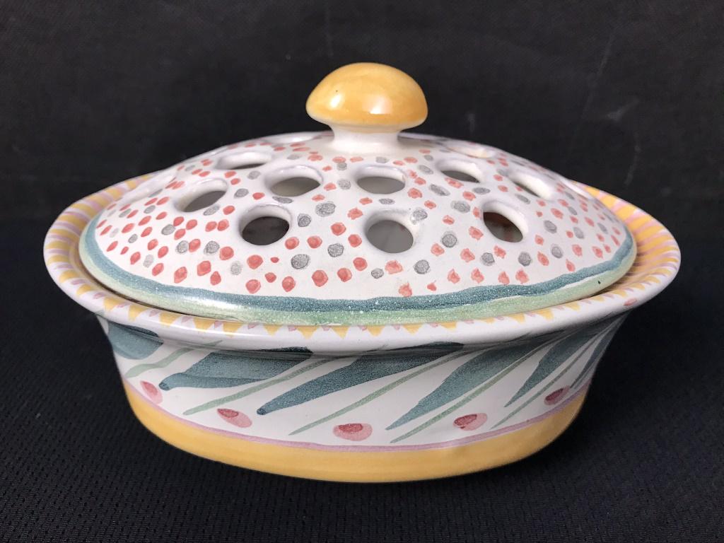 MacKenzie Childs Flower Frog (1 of 2)