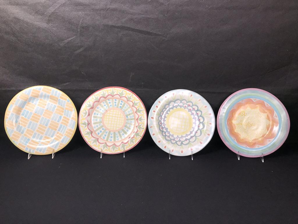MacKenzie Childs 11.25" Dinner Plate (4) (1 of 2)