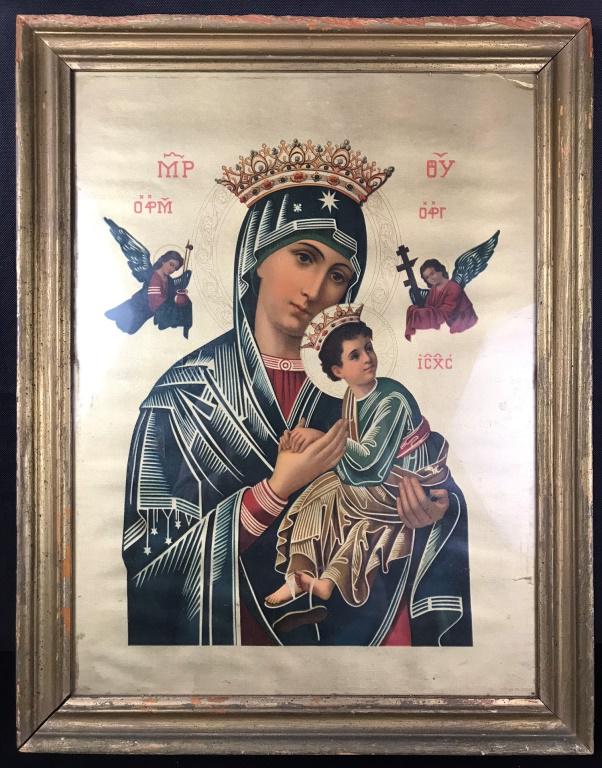 Madonna & Child Print Framed (1 of 3)