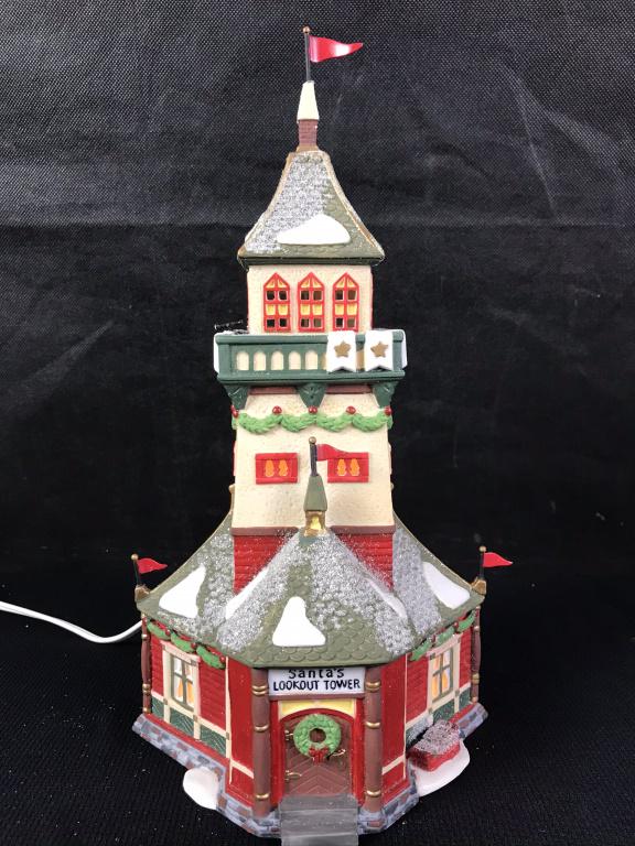 Santa's Lookout Tower, North Pole Series: #56294 in box.