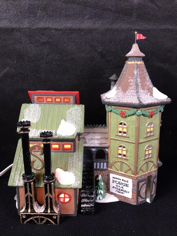 Elfin Forge & Assembly Shop, North Pole Series: #56384 in box.