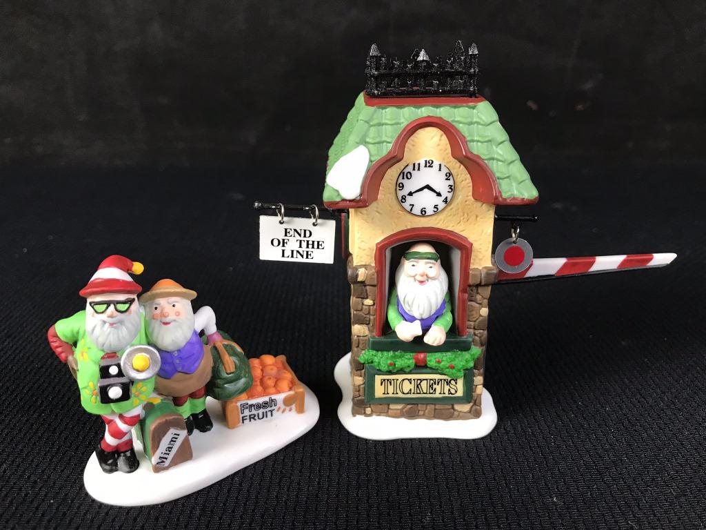 End of the Line, North Pole Series: #56370 in box.