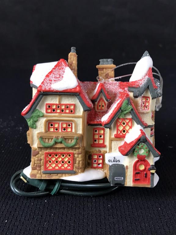 Santa's Workshop Ornament: #98772 In Package/Box.