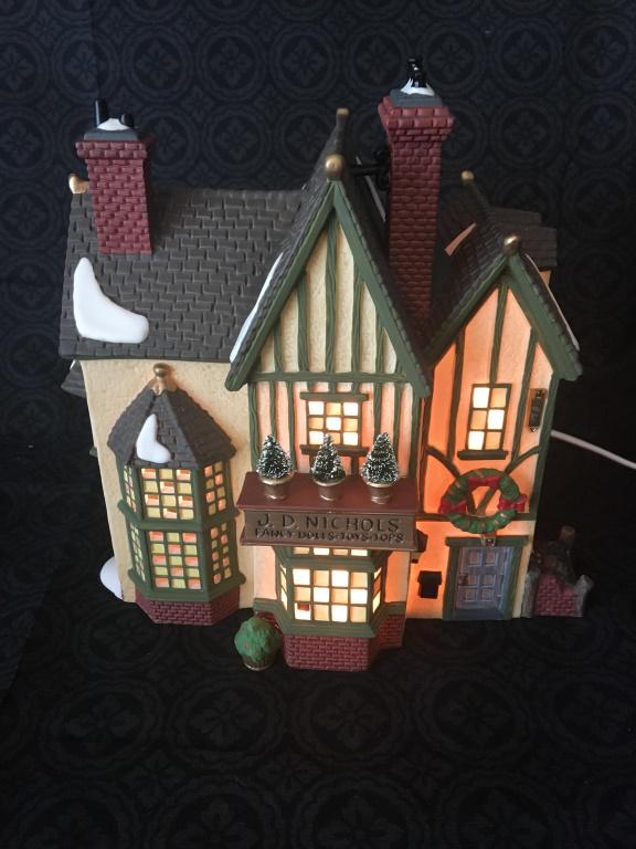 JD Nichols Toy Shop, Dickens Village Series (1 of 4)