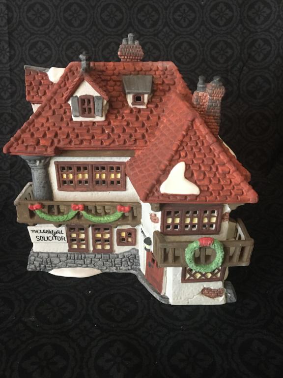 Mr. Wickfield Solicitor, Dickens Village Series (1 of 4)