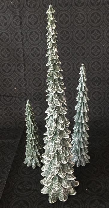 Pencil Pines, Heritage Collection: Dept 56 in box 5246-9. This lot ships from Jacksonville, Florida.