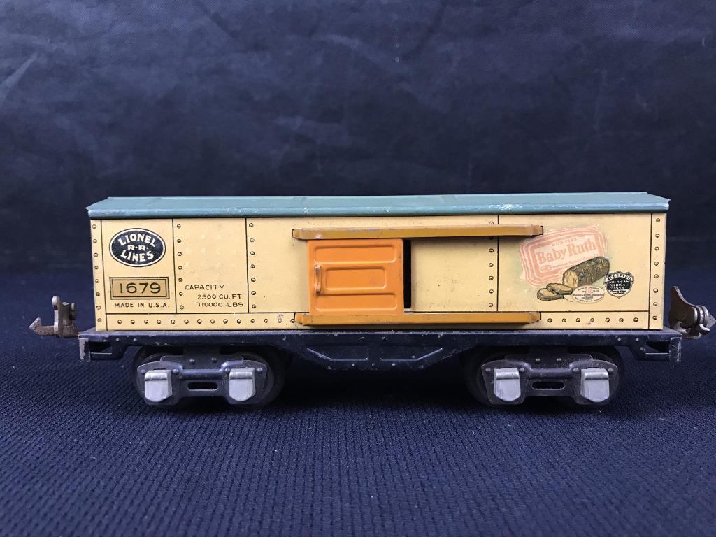 lionel baby ruth box car