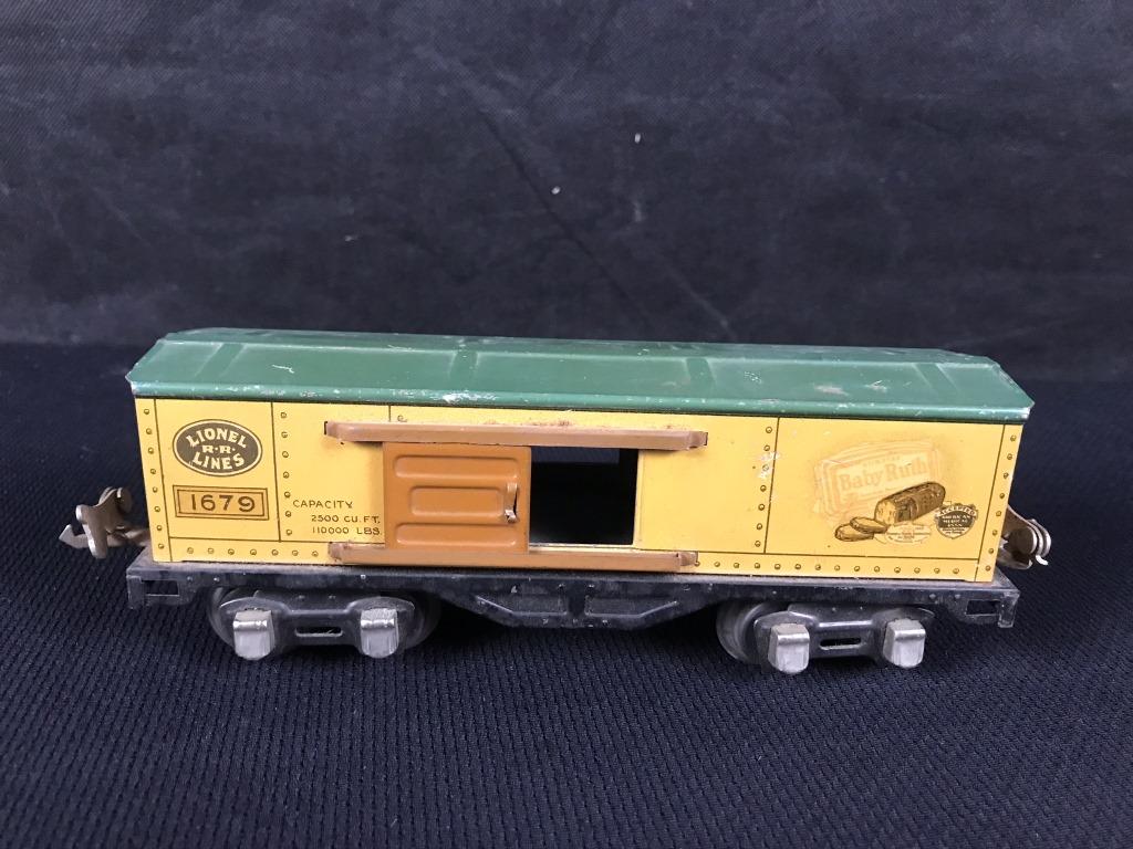 lionel baby ruth box car