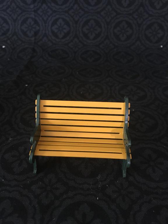 Wrought Iron Park Bench (1 of 4)