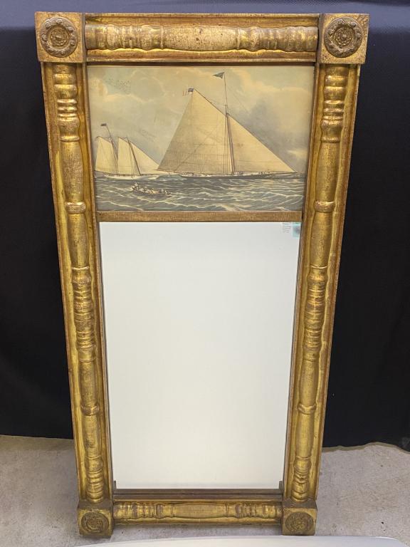 Gold Sheraton Mirror (1 of 4)