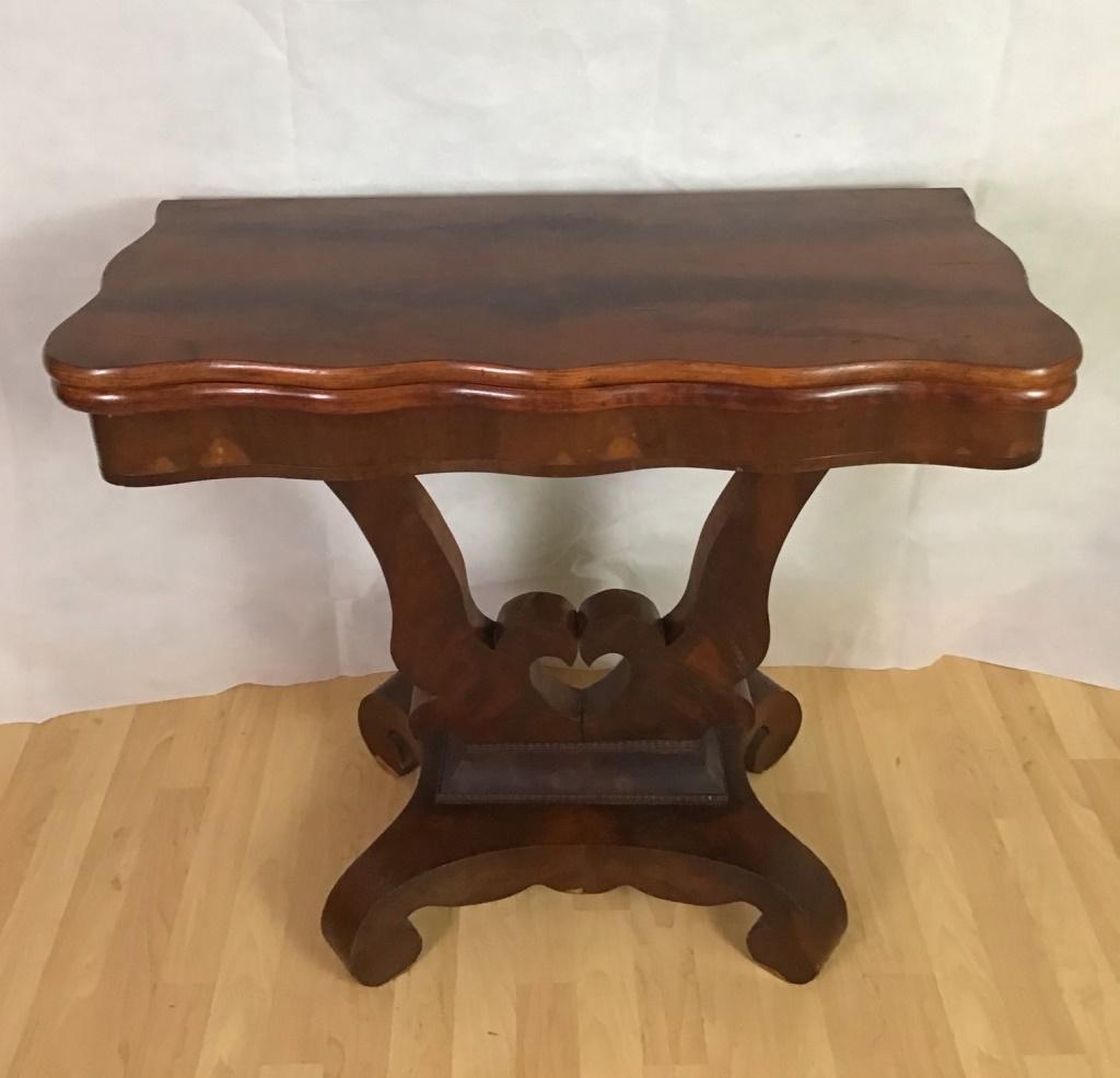 American Empire Game Table Heart Base (1 of 2)