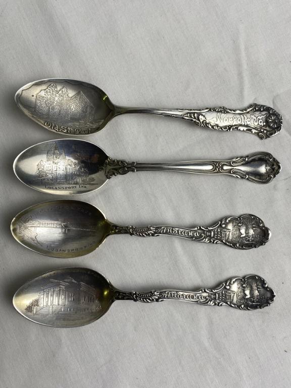 Sterling Souvenir Spoons (4) (1 of 5)