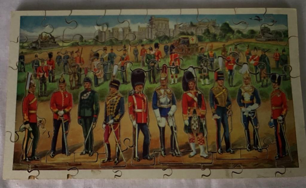 Wood Jigsaw Puzzle British Military Uniform 1930's (1 of 1)