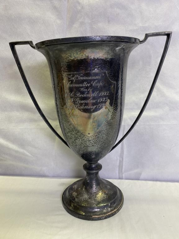 Silverplate Golf Trophy 1920's (1 of 3)