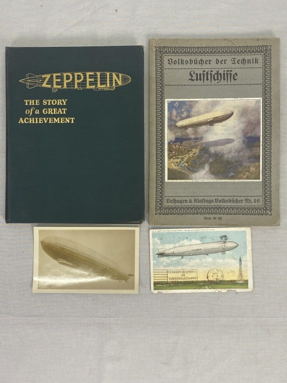 Zeppelin The Story of a Great Achievement, Signed (1 of 7)