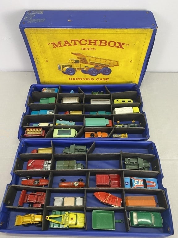 Matchbox Case with 36 Vehicles (1 of 9)