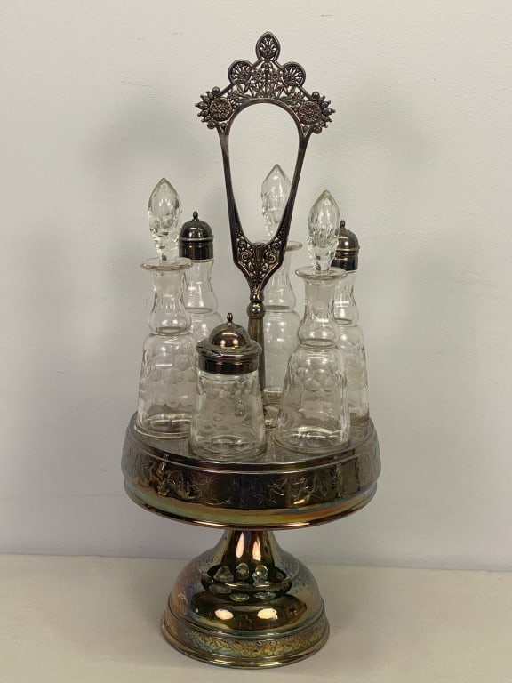 Antique Victorian Era Cruet Set (1 of 20)