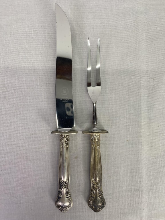 Gorham Sterling Chantilly Carving Set (1 of 3)