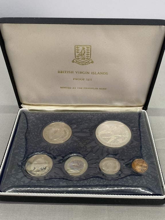British Virgin Islands Proof Set - 1974 Coins (1 of 3)