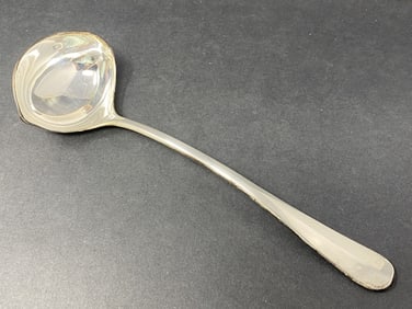 Silverplate Punch Bowl Ladle