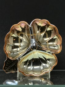 Marigold Divided Dish, Flower Shaped