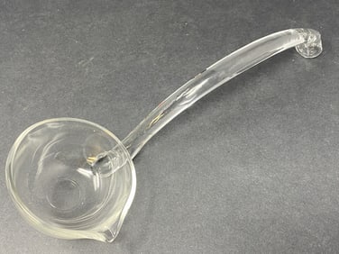 Glass Punch Bowl Ladle