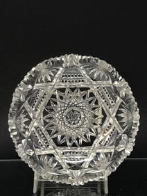 American Brilliant Crystal Bowl