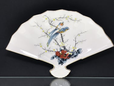Hand Painted Decorative Dish, Japan