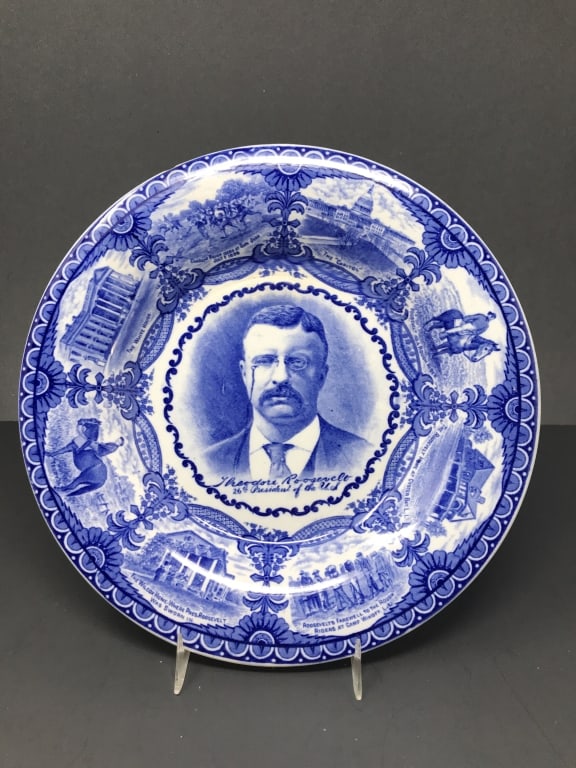 Theodore Roosevelt Presidential Plate (1 of 4)