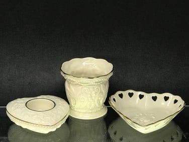 Lenox Heart Dish, Tea Light Holder