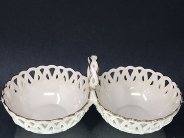 Classic Lenox Double Dish