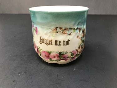Vintage "Forget Me Not" German Mug