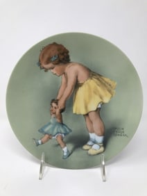 Rockford Collector Plate "Little Mother" Series