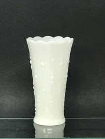 Vintage Milk Glass Vase, 1960's