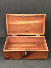 Sample Lane Cedar Chest with Key, 1961