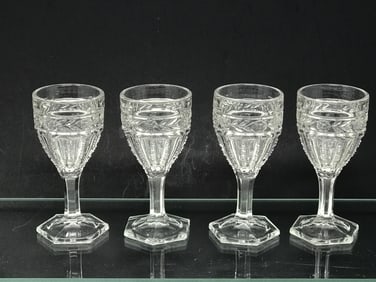 Cordial Glasses EAPG, Set of 4