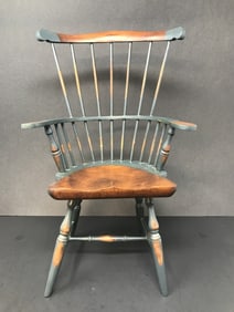 Vintage Miniature Windsor Doll Chair