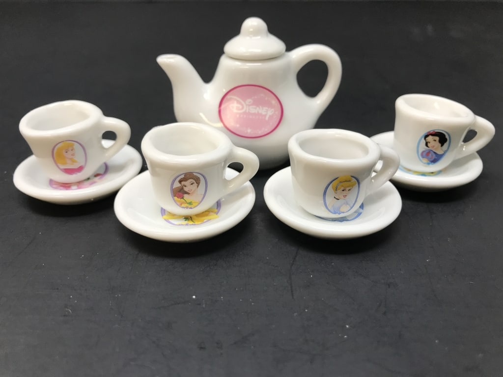 Miniature Disney China, Princess Tea Set (1 of 3)