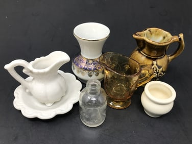 Miniature Pitchers & Vases